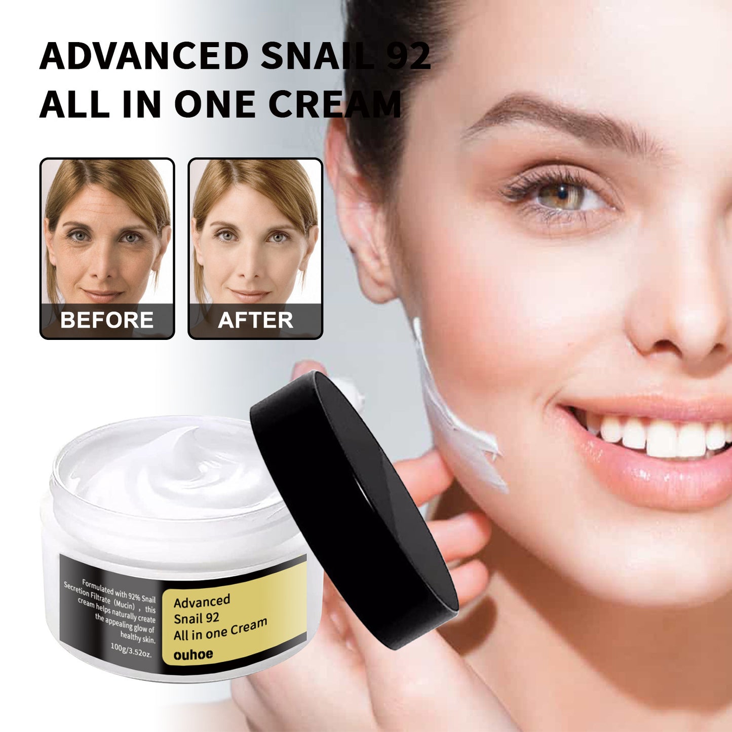 Snail Cream Fading Wrinkle