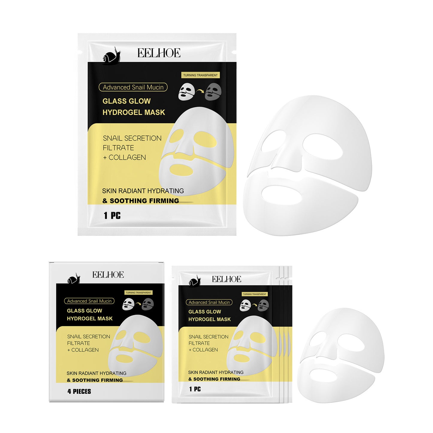 Snail Mucin Moisturizing Mask (sheets)
