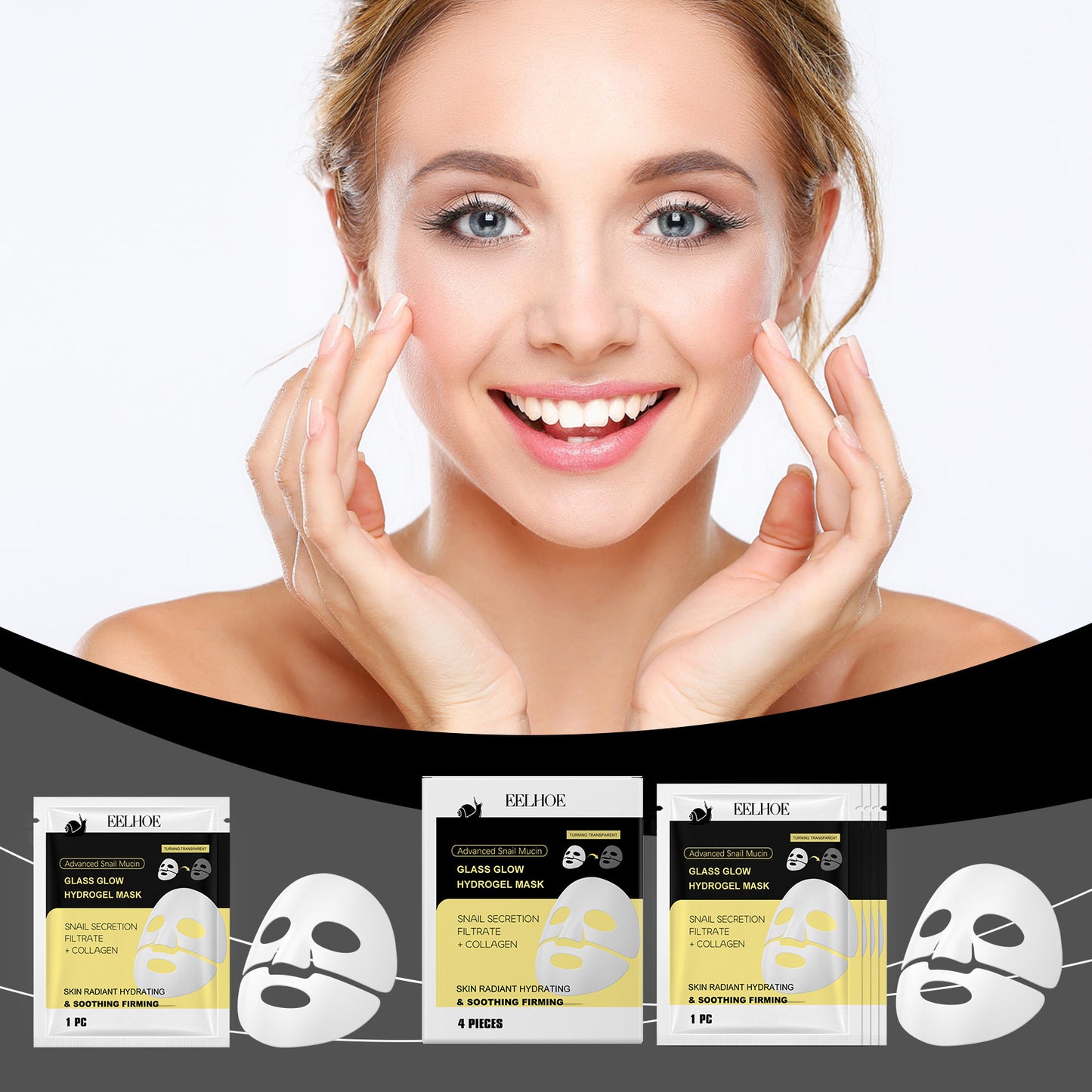 Snail Mucin Moisturizing Mask (sheets)