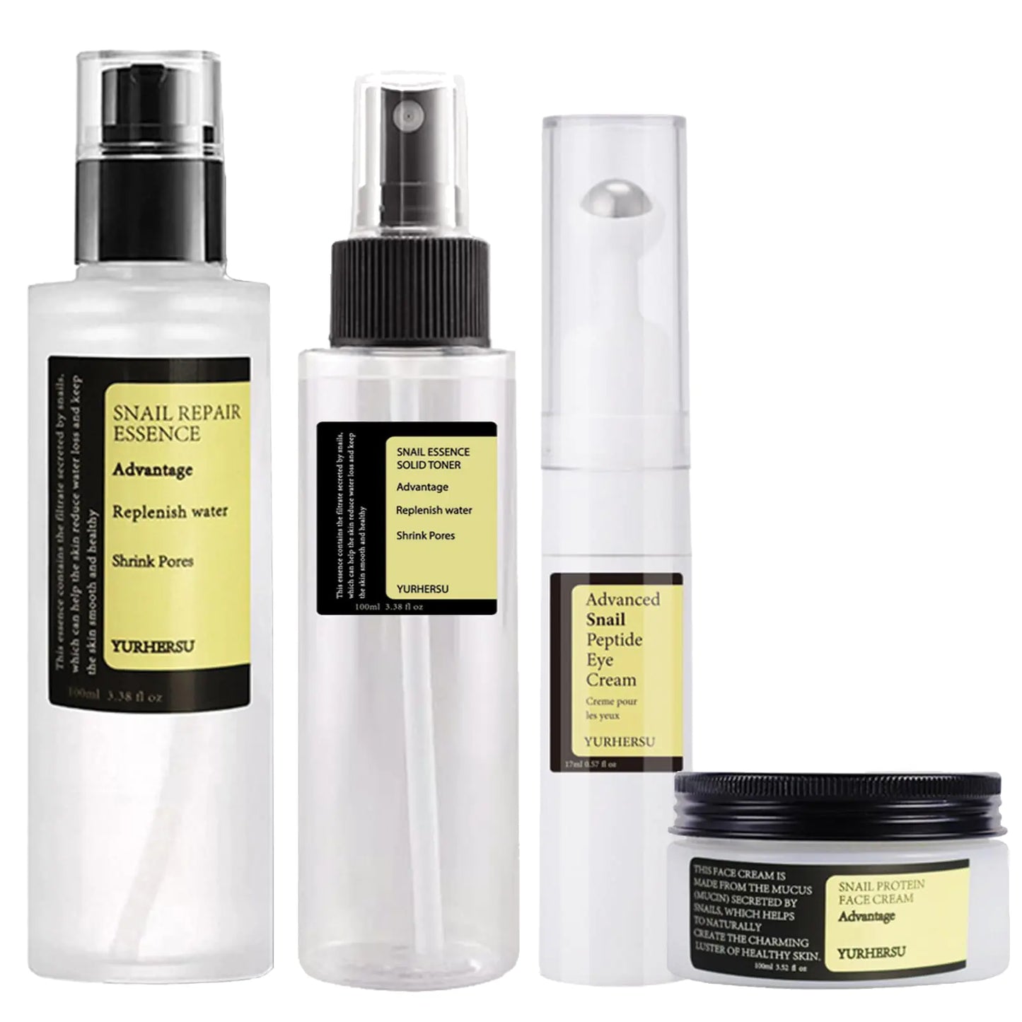 Advanced Snail Mucin Set 4pc